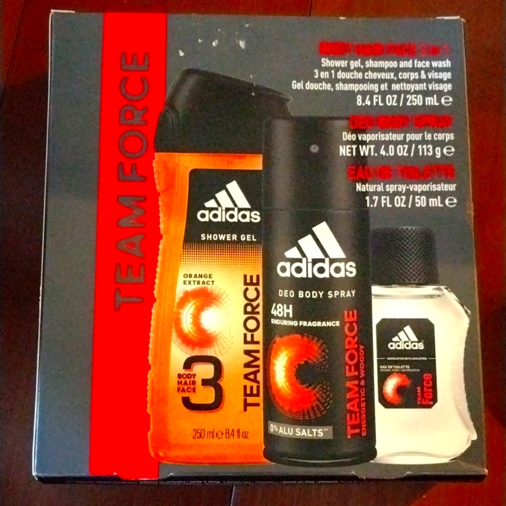 Adidas mens care.